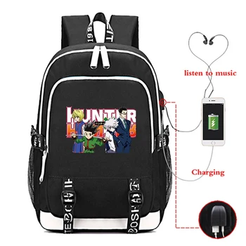 Anime Hunter X Hunter Printed Backpack For Men Women Oversized Phone Usb Charge Laptop Travel Bag Teenagers Backpack School Bags
Anime Hunter X Hunter Printed Backpack For Men Women Oversized Phone Usb Charge Laptop Travel Bag Teenagers Backpack School Bags