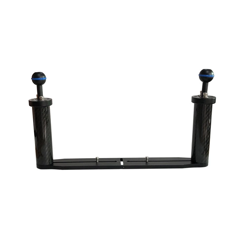 Dual Handheld Stabilizer Diving Underwater Camera Housings Tray Diving Dome Port Underwater Grip Camera Holder
Dual Handheld Stabilizer Diving Underwater Camera Housings Tray Diving Dome Port Underwater Grip Camera Holder