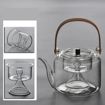 1100ml Glass Teapots Heat Resistant Kettle Cold Water Jug with Kung Fu Tea Set Clear Juice Container
1100ml Glass Teapots Heat Resistant Kettle Cold Water Jug with Kung Fu Tea Set Clear Juice Container
