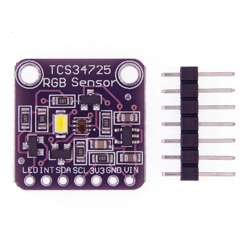 Tcs34725 Color Sensor Color Sensor Rgb Development Board Module Professional Equipment Accessories 
Tcs34725 Color Sensor Color Sensor Rgb Development Board Module Professional Equipment Accessories