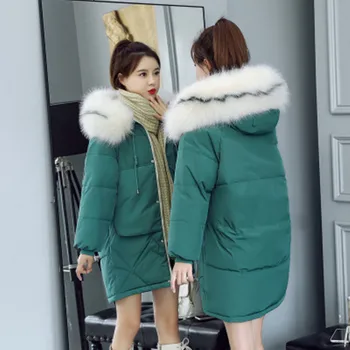 2020 New Arrival Fashion Korean-Style Outerwear Plus Size women jacket Long Big fur Parka Print Girl Cotton Manteau Femme Hiver
2020 New Arrival Fashion Korean-Style Outerwear Plus Size women jacket Long Big fur Parka Print Girl Cotton Manteau Femme Hiver