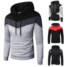 Men's Casual Hoodies Colorblock Spliced Knitted Drawstring Long Sleeve Spring/Autumn Young Style lightweight Fashion Pullovers
Men's Casual Hoodies Colorblock Spliced Knitted Drawstring Long Sleeve Spring/Autumn Young Style lightweight Fashion Pullovers