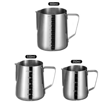 2020 350/550/900ml Stainless Steel Milk Frothing Jug Espresso Coffee Pitcher Craft Coffee Latte Milk Frothing Jug Pitcher #25
2020 350/550/900ml Stainless Steel Milk Frothing Jug Espresso Coffee Pitcher Craft Coffee Latte Milk Frothing Jug Pitcher #25