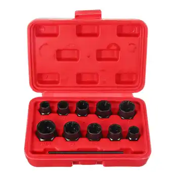 Bren Screw Extractor Set Nut Screws Bolts Fastener Tool Drill Bit Guide Set Drills Remover Tool Storage Box Tools Kit 11PCS
Bren Screw Extractor Set Nut Screws Bolts Fastener Tool Drill Bit Guide Set Drills Remover Tool Storage Box Tools Kit 11PCS