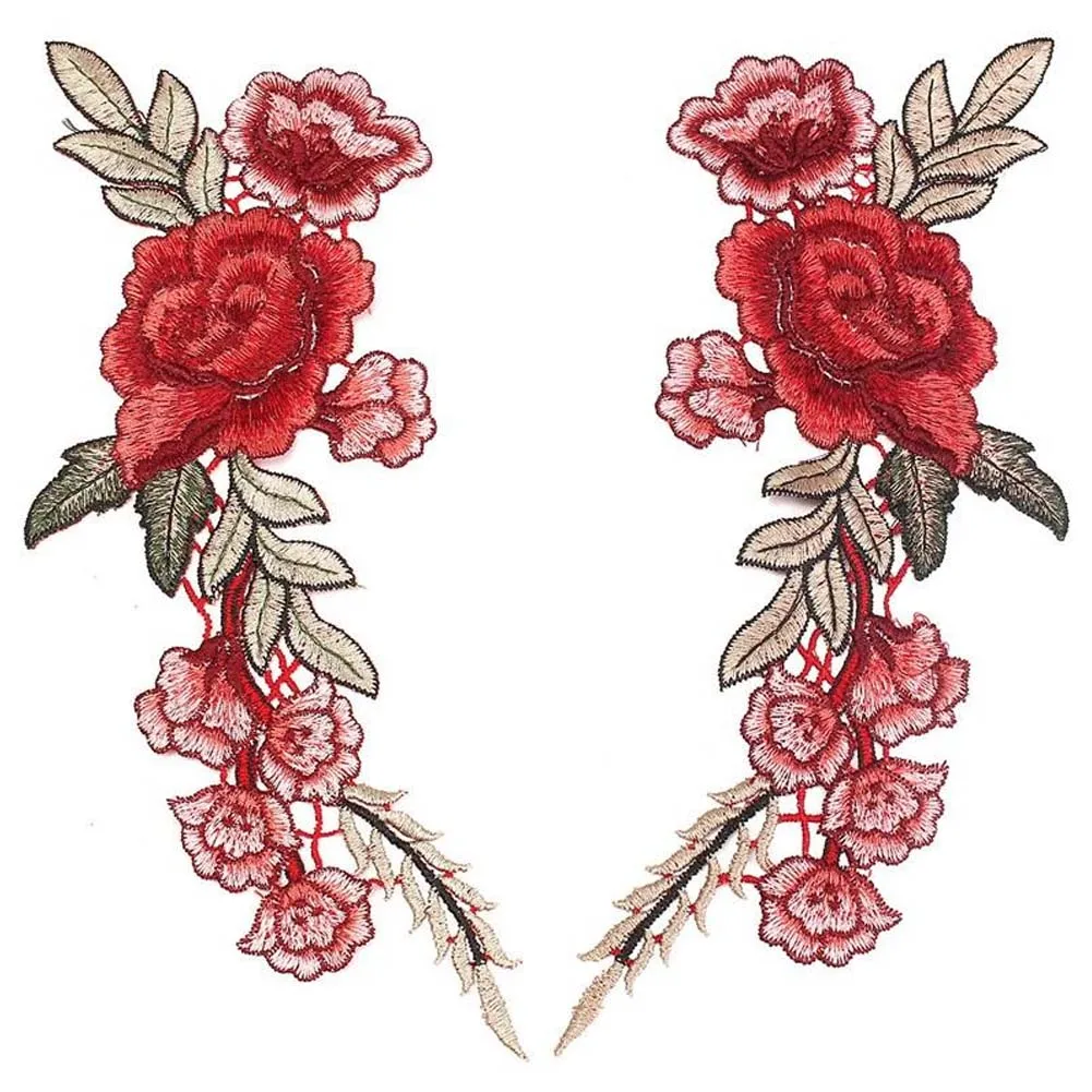 27cm Vintage Traditional Chinese Elegant Beautiful Handmade Rose Flower Embroidery Collar for Shirts Bags Jackets
27cm Vintage Traditional Chinese Elegant Beautiful Handmade Rose Flower Embroidery Collar for Shirts Bags Jackets