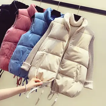 Autumn Winter Velvet Vest Women Sleeveless Warm Thick Waistcoat Female Casual Loose Vest Women Outerwear Colete Feminino Q1908
Autumn Winter Velvet Vest Women Sleeveless Warm Thick Waistcoat Female Casual Loose Vest Women Outerwear Colete Feminino Q1908