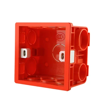 Adjustable 86 Switch socket Box,Mount Back Box Plasterboad 50mm Depth Wall Switch Wall Socket Mounting Cassette BOX,Red and Blue
Adjustable 86 Switch socket Box,Mount Back Box Plasterboad 50mm Depth Wall Switch Wall Socket Mounting Cassette BOX,Red and Blue