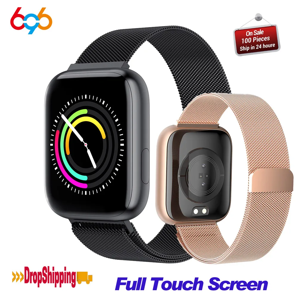 P4 Smart Watch Women Men SmartWatch Full Touch Screen IP67 Waterproof Heart Rate Monitor Clock Fitness Smart bracelet Tracker
P4 Smart Watch Women Men SmartWatch Full Touch Screen IP67 Waterproof Heart Rate Monitor Clock Fitness Smart bracelet Tracker