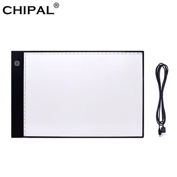 CHIPAL A4 LED Drawing Tablet Digital Graphic Tablets Light Box Electronic Tracing Copy Board Art Painting Pads Writing Table Pad
CHIPAL A4 LED Drawing Tablet Digital Graphic Tablets Light Box Electronic Tracing Copy Board Art Painting Pads Writing Table Pad