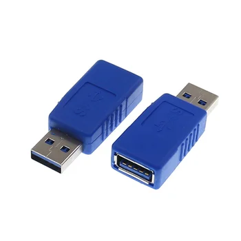 Fast Speed USB3.0 Male to Female Connector Plug Adapter USB 3.0 Converter for Laptop U Disk USB Flash Drive
Fast Speed USB3.0 Male to Female Connector Plug Adapter USB 3.0 Converter for Laptop U Disk USB Flash Drive