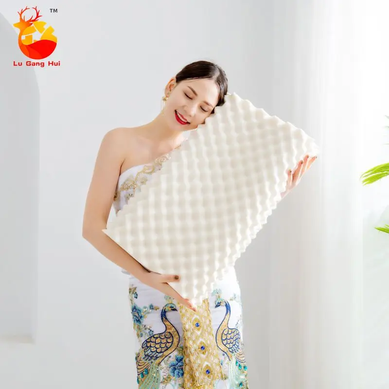 Orthopedic Natural Latex Pillow Bed Sleeping Ergonomic Soft Cervical Neck Protect Massage Pillows
Orthopedic Natural Latex Pillow Bed Sleeping Ergonomic Soft Cervical Neck Protect Massage Pillows