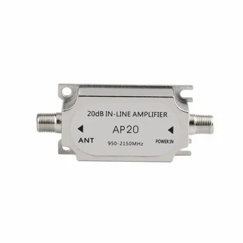 Newest Satellite 20dB Inline Amplifier Booster 950-2150MHZ Signal Booster For Dish Network Antenna Cable Run Channel Strength
Newest Satellite 20dB Inline Amplifier Booster 950-2150MHZ Signal Booster For Dish Network Antenna Cable Run Channel Strength