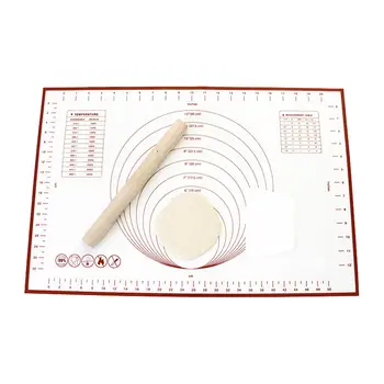 Dough Rolling Mat High Temperature Resistant Silicone Non-slip Dough Kneading Pad Baking Mat
Dough Rolling Mat High Temperature Resistant Silicone Non-slip Dough Kneading Pad Baking Mat