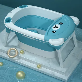 Baby Folding Bath Tub Baby Swim Bath Body Washing Portable Foldable Children Eco-friendly Non-Slip Safe Kid Bathroom Bathtub
Baby Folding Bath Tub Baby Swim Bath Body Washing Portable Foldable Children Eco-friendly Non-Slip Safe Kid Bathroom Bathtub
