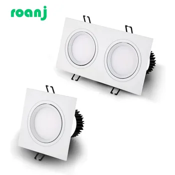 Dimmable White LED downlight COB spotlight ceiling light AC110V 220V 7w9w12w14W18W24W recessed downlight squar led panel light
Dimmable White LED downlight COB spotlight ceiling light AC110V 220V 7w9w12w14W18W24W recessed downlight squar led panel light