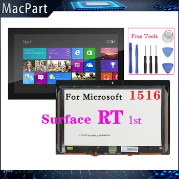 Original Tested LCD Screen Replacment 10.6" LCD Display Touch Screen Assembly For Microsoft Surface RT 1516 LTL106AL01-001
Original Tested LCD Screen Replacment 10.6" LCD Display Touch Screen Assembly For Microsoft Surface RT 1516 LTL106AL01-001