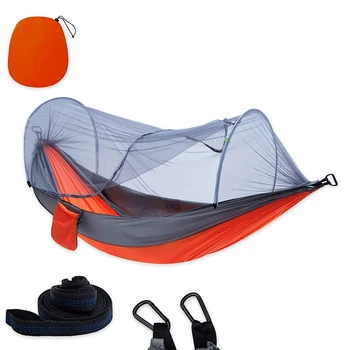 1-2 Portable Person Camping Outdoor Hammock with Mosquito Net Swing Sleeping Lightweight Travel Bed for Hiking
1-2 Portable Person Camping Outdoor Hammock with Mosquito Net Swing Sleeping Lightweight Travel Bed for Hiking