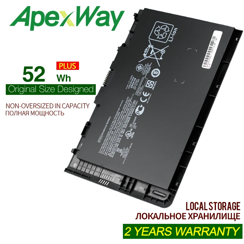 Apexway 14.8v 52Wh Laptop Battery for HP EliteBook Folio 9470 9470M Series HSTNN-IB3Z HSTNN-I10C BT04XL BA06 687517-1C1
Apexway 14.8v 52Wh Laptop Battery for HP EliteBook Folio 9470 9470M Series HSTNN-IB3Z HSTNN-I10C BT04XL BA06 687517-1C1