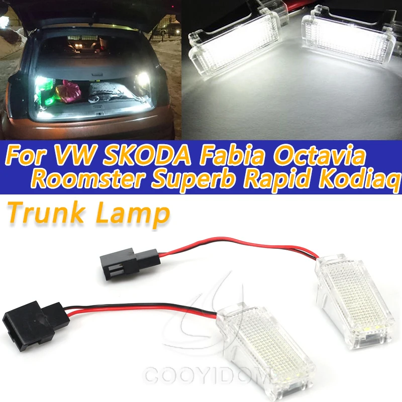 2Pcs LED Interior Lamp Door Courtesy Trunk Boot Footwell Glove Box Light For VW SKODA Fabia Octavia Roomster Superb Rapid Kodiaq
2Pcs LED Interior Lamp Door Courtesy Trunk Boot Footwell Glove Box Light For VW SKODA Fabia Octavia Roomster Superb Rapid Kodiaq
