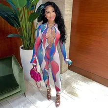 Jumpsuit Women Combinations Outfit Mesh Y2k Printed Female Jumpsuit Elegance Women Clothing Skinny One Piece For Women Jumpsuits
Jumpsuit Women Combinations Outfit Mesh Y2k Printed Female Jumpsuit Elegance Women Clothing Skinny One Piece For Women Jumpsuits