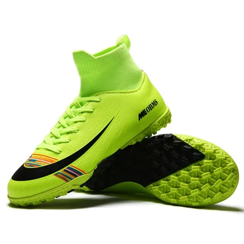 Superfly Football Boots High-top Soccer Shoes Cleats Boots Male Indoor Anti-slippery Futsal Soccer Shoes Chuteira Futebol Man
Superfly Football Boots High-top Soccer Shoes Cleats Boots Male Indoor Anti-slippery Futsal Soccer Shoes Chuteira Futebol Man