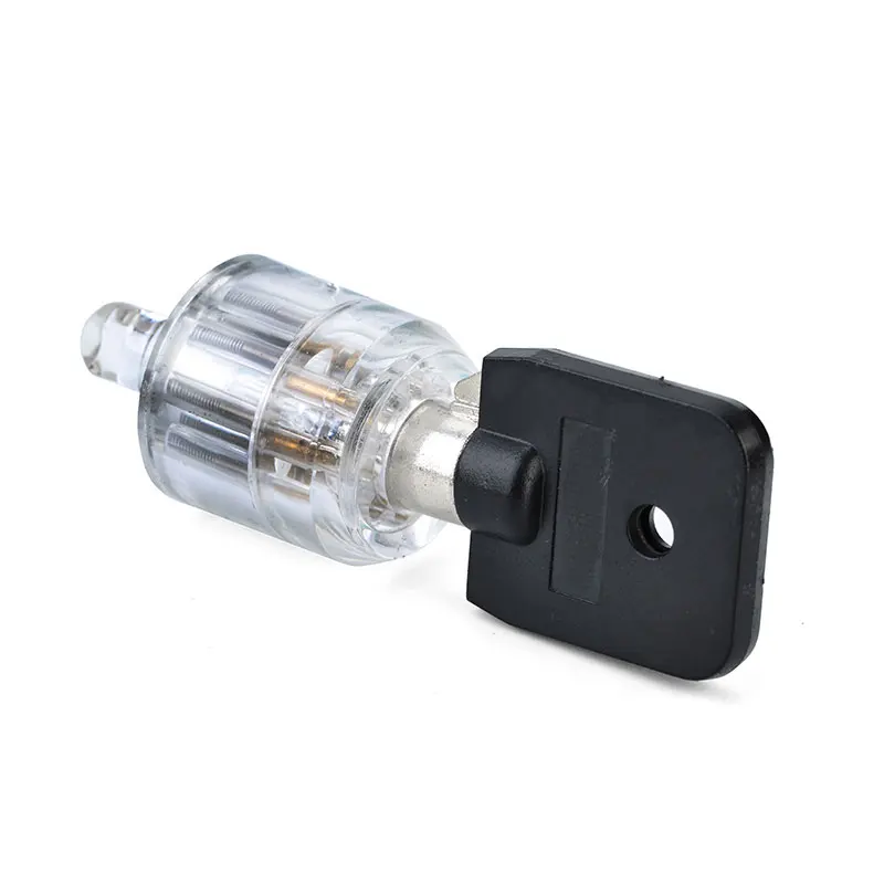 Seven Core Plum Lock Cylinder Transparent Visible Pick Cutaway Practice View Padlock Training Skill For Locksmith Hardware
Seven Core Plum Lock Cylinder Transparent Visible Pick Cutaway Practice View Padlock Training Skill For Locksmith Hardware
