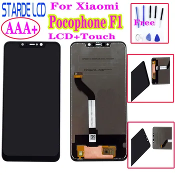 6.18" AAA Original LCD For Xiaomi Pocophone F1 LCD Display Screen For POCO F1 LCD Touch Screen Assembly with Frame
6.18" AAA Original LCD For Xiaomi Pocophone F1 LCD Display Screen For POCO F1 LCD Touch Screen Assembly with Frame