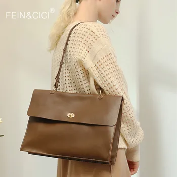 Women briefcase 100% genuine leather large capacity handbag shoulder crossbody bag red camel black grey beige
Women briefcase 100% genuine leather large capacity handbag shoulder crossbody bag red camel black grey beige