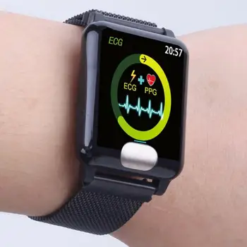 E04 1.3inch Color Screen IP67 Waterproof ECG PPG Sleep Monitoring Smart Bracelet
E04 1.3inch Color Screen IP67 Waterproof ECG PPG Sleep Monitoring Smart Bracelet
