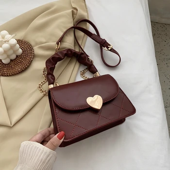 Solid Color Tote Bag 2020 Fashion New High-quality PU Leather Small Women's Designer Handbag Shoulder Messenger Bag
Solid Color Tote Bag 2020 Fashion New High-quality PU Leather Small Women's Designer Handbag Shoulder Messenger Bag
