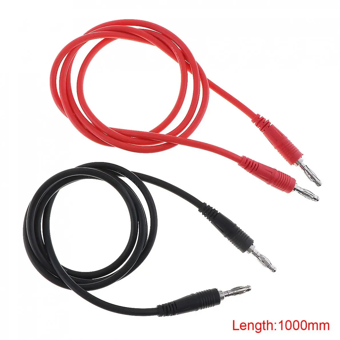 2pcs/lot 4mm Durable Banana Plug Cord to Test Hook Clip Probe Cable Lead Cable for Multimeter Test Equipment
2pcs/lot 4mm Durable Banana Plug Cord to Test Hook Clip Probe Cable Lead Cable for Multimeter Test Equipment