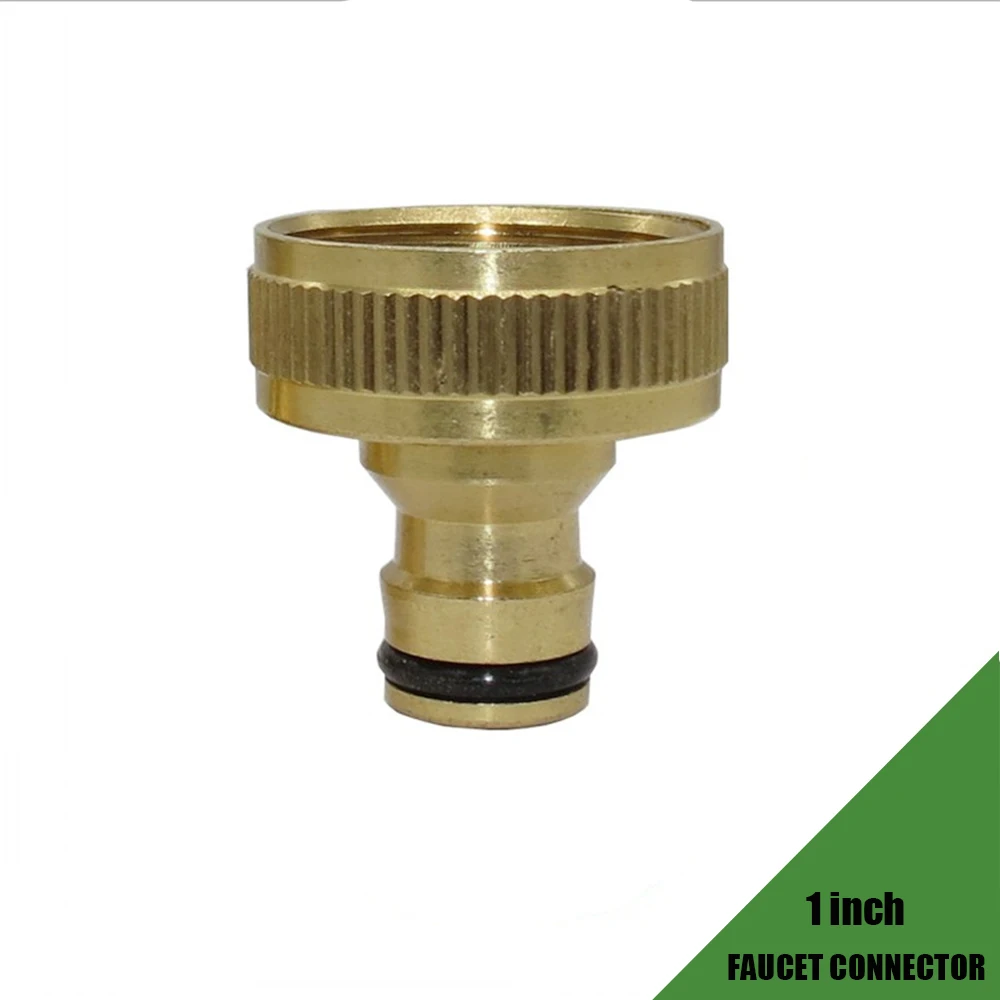 1'' Female Threaded Brass Copper Quick Connector Faucet Accessories Home Garden Watering Irrigation Joints Car Washing Pipe Fits
1'' Female Threaded Brass Copper Quick Connector Faucet Accessories Home Garden Watering Irrigation Joints Car Washing Pipe Fits