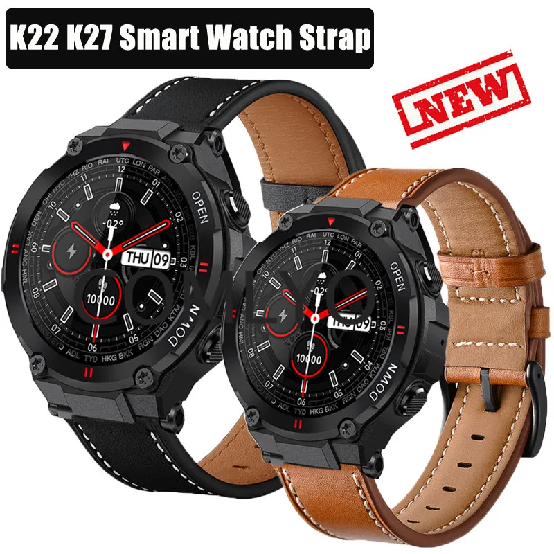 High Quality Straps For K22 K27 K37 Smart watch Strap Band Bracelet Belt Quick fit Metal Buckle
High Quality Straps For K22 K27 K37 Smart watch Strap Band Bracelet Belt Quick fit Metal Buckle