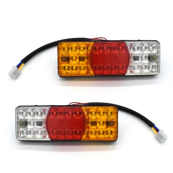 2pcs Electric vehicle tricycle Taillight 12/48/60V Btrake Indicator LED Rear Tail Light Warning Lamp turn signal Reflector Light
2pcs Electric vehicle tricycle Taillight 12/48/60V Btrake Indicator LED Rear Tail Light Warning Lamp turn signal Reflector Light