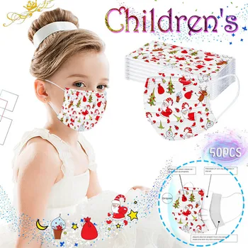 Children's Christmas cartoon protective mak Three-layer non-woven breathable outdoor travel dustproof ear-hook comfortable mak03 
Children's Christmas cartoon protective mak Three-layer non-woven breathable outdoor travel dustproof ear-hook comfortable mak03