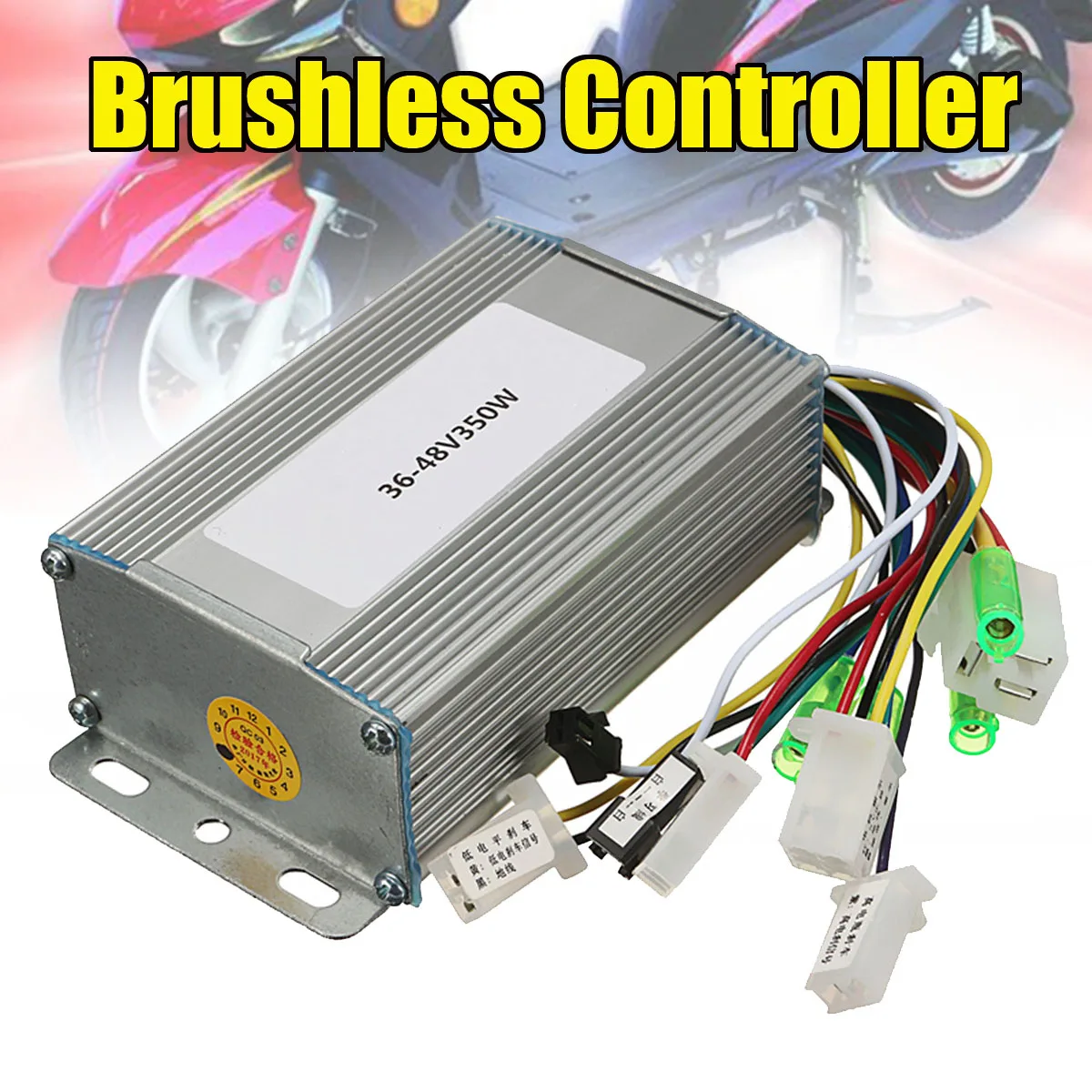 36V/48V 350W Electric Bicycle E-bike Scooter Brushless DC Motor Regulator Speed Controller Drop Ship Support
36V/48V 350W Electric Bicycle E-bike Scooter Brushless DC Motor Regulator Speed Controller Drop Ship Support