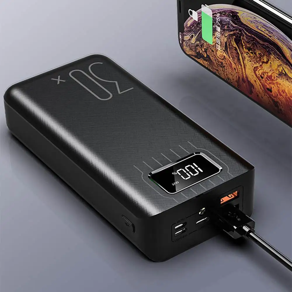 LEORY Power Bank Case Digital Display Flashlight Fast Charging For iPhone XS 11 Pro Huawei P30 Mate 30 (NO Battery)
LEORY Power Bank Case Digital Display Flashlight Fast Charging For iPhone XS 11 Pro Huawei P30 Mate 30 (NO Battery)