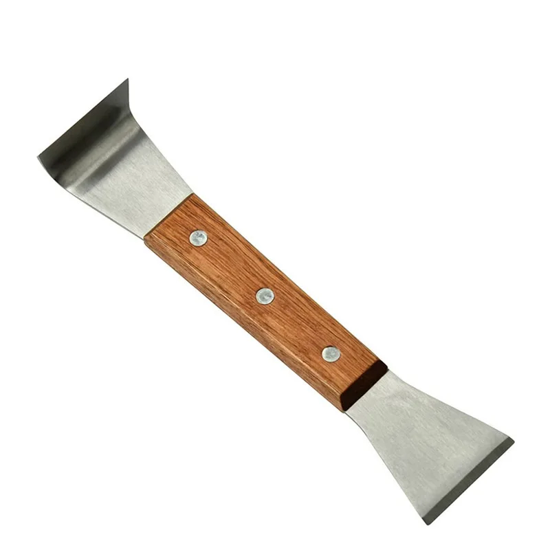 Double Head Stainless Steel Beehive Scraper with Wood Handle Bee Take honey Tools Bee Hive Hook Scraper Cut Honey knife
Double Head Stainless Steel Beehive Scraper with Wood Handle Bee Take honey Tools Bee Hive Hook Scraper Cut Honey knife