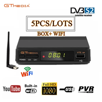 5PCS DVB-S2 GTmedia V7S HD Digital Decoder 1080P GT media v7s hd freesat v7s TV receptor Spain warehouse no app included
5PCS DVB-S2 GTmedia V7S HD Digital Decoder 1080P GT media v7s hd freesat v7s TV receptor Spain warehouse no app included
