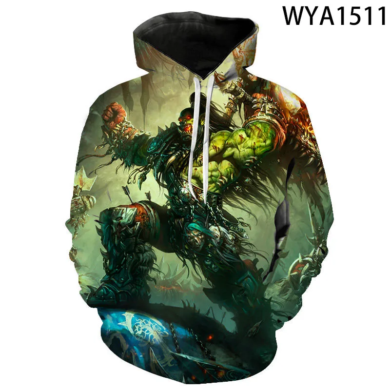 2021 Game Warcraft Men Women Children Sweatshirts 3D Printed Streetwear Casual Long Sleeve Hoodies Oversized
2021 Game Warcraft Men Women Children Sweatshirts 3D Printed Streetwear Casual Long Sleeve Hoodies Oversized