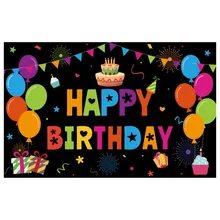5.9X3.77ft Happy Birthday Backdrop Banner Polyester Background Cloth Washable Hang Props Party Decor Party Supplies
5.9X3.77ft Happy Birthday Backdrop Banner Polyester Background Cloth Washable Hang Props Party Decor Party Supplies