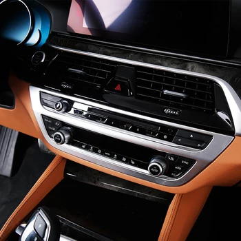 ABS Chrome Car Air Conditioner Outlet Control Panel Cover Trim for BMW 5 Series G30 2017 2018 Interior Accessories Styling
ABS Chrome Car Air Conditioner Outlet Control Panel Cover Trim for BMW 5 Series G30 2017 2018 Interior Accessories Styling