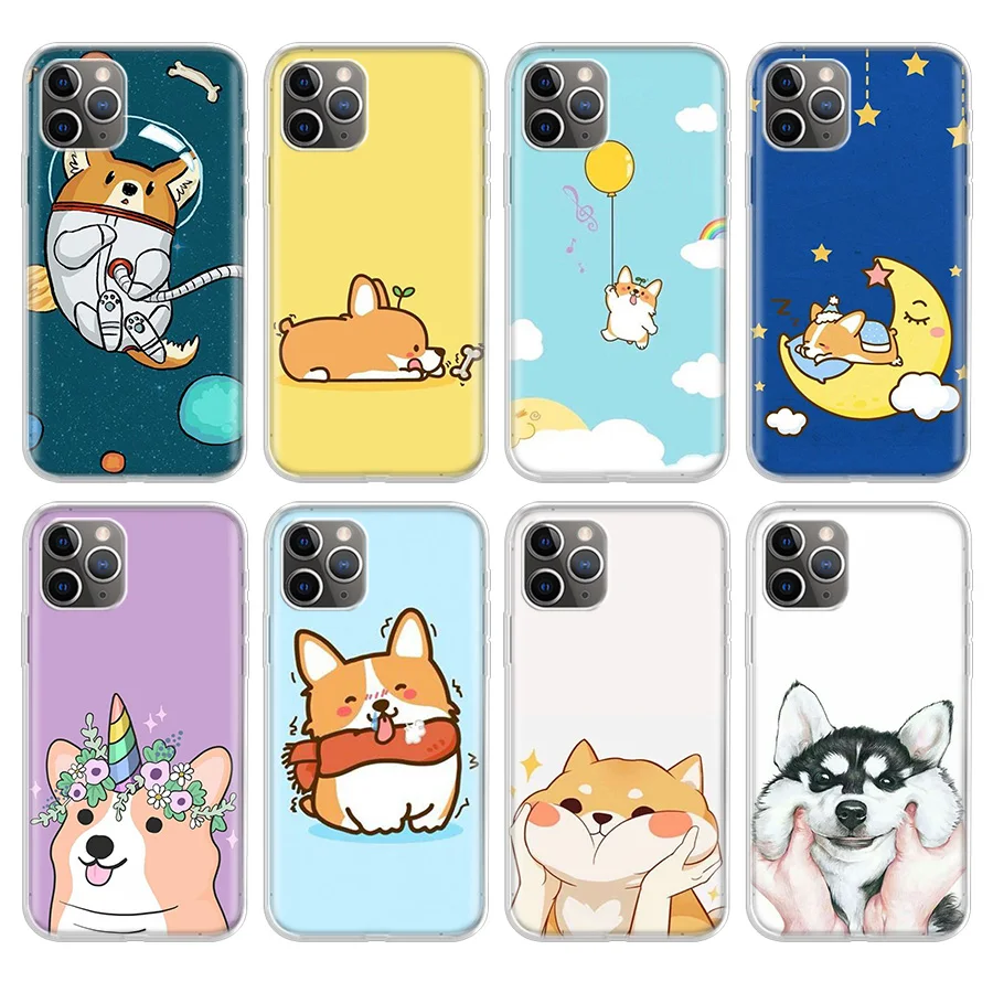 Cartoon Cute Corgi Dog Phone Case For Apple iPhone 11 Pro 6 6S 7 8 Plus 10 X XS MAX XR 5 5S SE Phone Case Cover
Cartoon Cute Corgi Dog Phone Case For Apple iPhone 11 Pro 6 6S 7 8 Plus 10 X XS MAX XR 5 5S SE Phone Case Cover