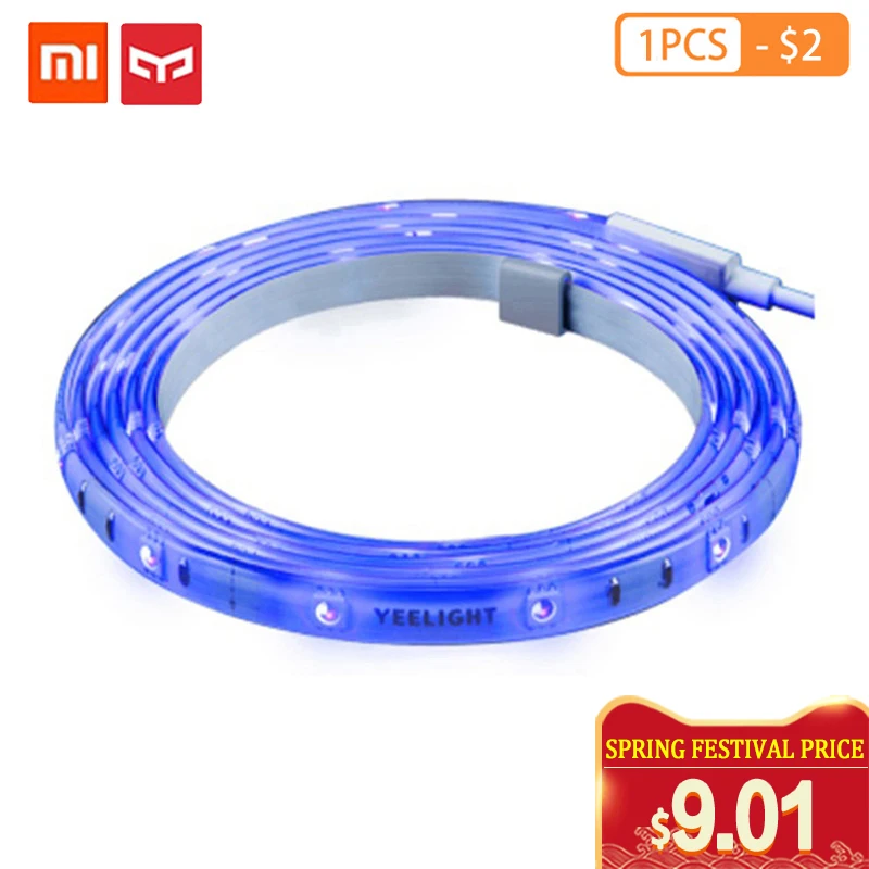 Yeelight Smart Light Band Smart Home WiFi APP Remote Control LED Light Strip Extension Version Support Stitching
Yeelight Smart Light Band Smart Home WiFi APP Remote Control LED Light Strip Extension Version Support Stitching