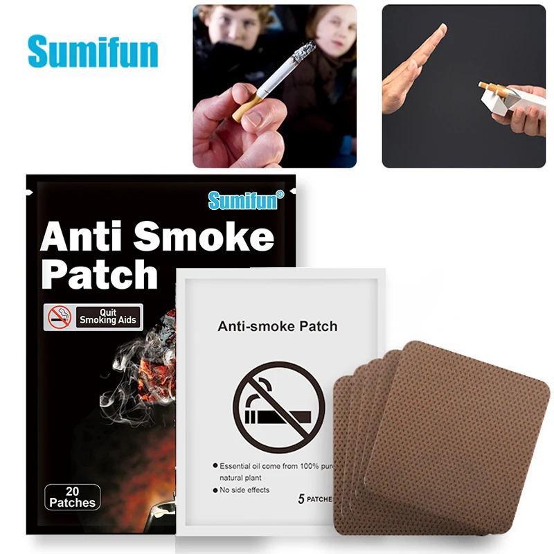 Sumifun 20pcs Quit Smoking Patches Herbal Stop Smoking Patch Anti Smoke Nicotine Patches Control Release Smoke Away
Sumifun 20pcs Quit Smoking Patches Herbal Stop Smoking Patch Anti Smoke Nicotine Patches Control Release Smoke Away