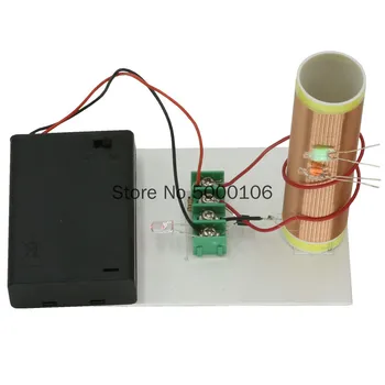 Mini Tesla Coil Wireless Lighting Electronic Production Technology Manual DIY Experimental Model
Mini Tesla Coil Wireless Lighting Electronic Production Technology Manual DIY Experimental Model