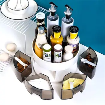 Lazy Susan Turntable Cabinet Organizer 2 Tier 360 Degree Rotating Spice Rack Nonslip Spice Jar Display Stand
Lazy Susan Turntable Cabinet Organizer 2 Tier 360 Degree Rotating Spice Rack Nonslip Spice Jar Display Stand