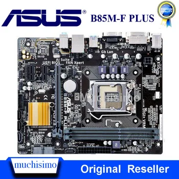 

ASUS B85M-F PLUS Original Motherboard LGA 1150 DDR3 USB2.0 USB3.0 DVI VGA 16GB B85 Desktop Mainboard Refurbished