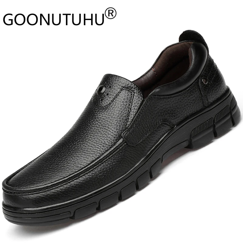 2023 Autumn Men's Shoes Casual Genuine Leather Male Loafers Winter Classic Black Brown Size 36-48 Shoe Man Driving Shoes For Men
2023 Autumn Men's Shoes Casual Genuine Leather Male Loafers Winter Classic Black Brown Size 36-48 Shoe Man Driving Shoes For Men
