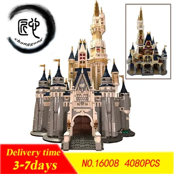 NEW Cinderella Princess Castle City set 4080pcs Compatible LeGINGly 10253 Model Building Block DIY Toys Birthday Christmas Gifts
NEW Cinderella Princess Castle City set 4080pcs Compatible LeGINGly 10253 Model Building Block DIY Toys Birthday Christmas Gifts